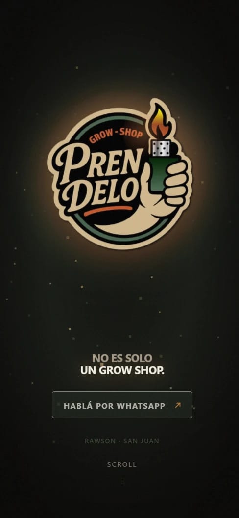 Préndelo — vista mobile